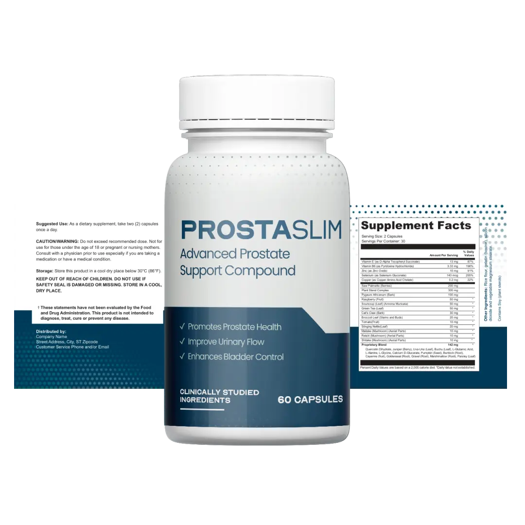 ProstaSlim Label